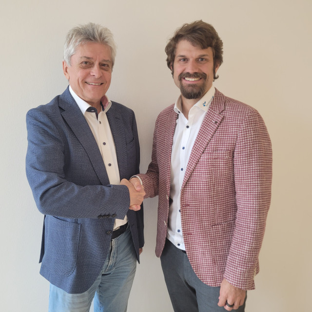 Willi Menrath (li.) und Philipp Wondraczek